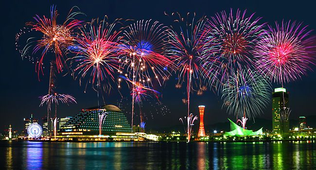 みなとこうべ海上花火大会を最高の立地で見る 神戸メリケンパークオリエンタルホテル 神戸っ子の口コミ観光案内 子連れで楽しむ神戸観光